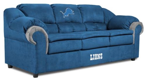 Detroit Lions NFL Pub Sofa
