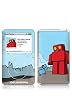 MusicSkins Explodingdog - Red Robot - MP3 Player Skins,Accessories for Unisex, Zune 8 GB,Black