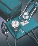 BP Cuff/Stethoscope w/Case, Red