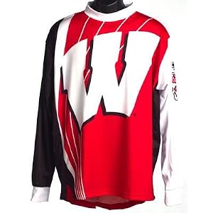 University of Wisconsin Badgers Long Sleeve Mountain Bike Jersey