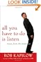 All You Have to Do is Listen: Music from the Inside Out