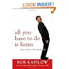 All You Have to Do is Listen: Music from the Inside Out