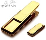 New! M-Clip New Yorker Money Clip - Gold w/Gold