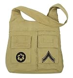 Vintage Khaki Cloth Uni-Strap Bag
