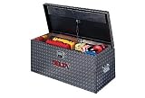 Delta 36 Long Aluminum Portable Chest - Black 808002