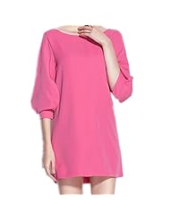 Chiffon Puff Sleeves  Dress