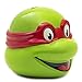 Teenage Mutant Ninja Turtles TMNT Raphael Head Mini Ceramic Bank in Acetate Box