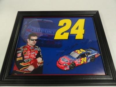 Autographed Jeff Gordon Photograph - Framed 11x14 Legend Daytona 500 Champion - Autographed Photos