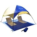 CoolHut Shelter & Seats - Blue/ Gold