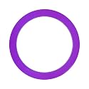 Mr Babache Medium Juggling Ring - Purple