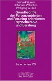 Zoom Produkt-Bild: Grundbegriffe der Personzentrierten und Focusing-orientierten Psychotherapie und Beratung (Leben Lernen 155)