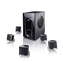 Teufel Concept E 100 "5.1-Set" Schwarz PC/Multimedia-Lautsprecher-Set