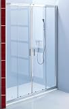 LineaAqua Baltic 60 x 75 Shower Doors Framed 4 Panel Shower Doors Made of Safety Tempered Glass with Chrome Finish