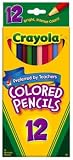 Crayola 12 Color Long Pencil Set