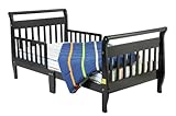 Dream On Me Classic Sleigh Toddler Bed - Black