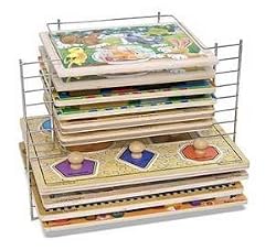 MELISSA & DOUG DELUXE WIRE PUZZLE RACK