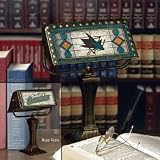 San Jose Sharks Art Glass Bamker's Lamp