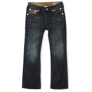 Guess Boys 8-20 Falcon Fit Jean With Leather
