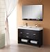 Virtu USA 48" Gloria - Espresso - Double Sink Bathroom Vanity