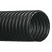Hi-Tech Duravent RFH-Plus Series Thermoplastic Rubber Fabric Reinforced All-Purpose Hose, Black