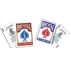 Bicycle 808 "Rider Back" Standard Deck in rot oder blau
