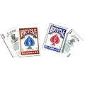 Bicycle 808 "Rider Back" Standard Deck in rot oder blau