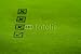 Wallmonkeys Peel and Stick Wall Decals - Check and Uncheck Marks in Boxes Detail on Application Form - Removable Graphic