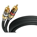 StarTech.com AUDIORCA30 Premium Stereo Audio Cable RCA M/M - 30 feet