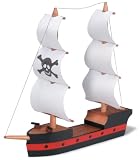 Darice Wood Model Kit : Pirate Ship (1 Each)