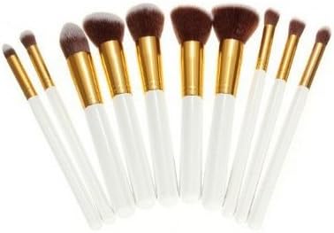 Idealstanley 10 Pcs Makeup Brush Set Powder Foundation blusher Cosmetic