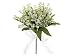 12 Calla Lily w/Pearl Bouquet White (Pack of 6)