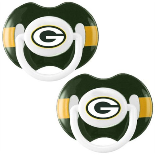 Green Bay Packers Baby Pacifier 2-Pack