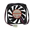 Evercool 60 x 60 x 10mm High-Speed Fan 3pin, EC6010HH12CA