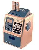 Computer : UKayed Blue Electronic ATM Money Savings Bank With Security Card Control