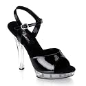 LIP-109 5" Stiletto Heel Ankle Strap Platform Sandal
