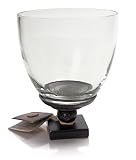 Red Wine Goblet with Iron Base