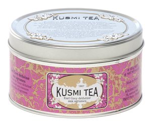 Kusmi Decaf Earl Grey With Citrus Fruit, 4.4-Ounce Tins (Pack of 2) by Decaf Earl Grey Tea
