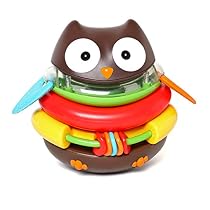 Skip Hop Baby Explore and More Rocking Owl Stacker Toy

