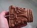 NEW!! 3 3/4W x 4Hx Hand Carved Teak Wood Leaf Corbel