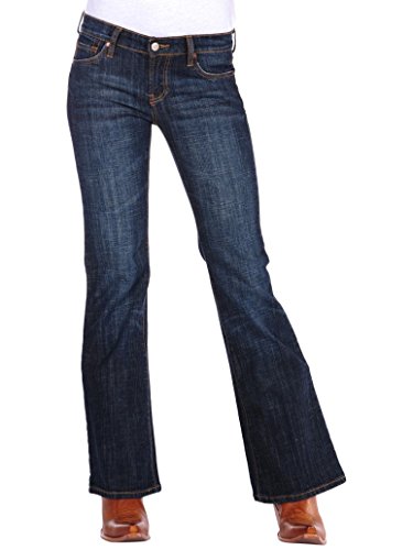 Stetson Women's 816 Classic Fit Dark Indigo Bootcut Jeans