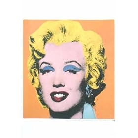 Shot Orange Marilyn, 1964 by Andy Warhol. Size 20.75 inches width by 16.46 inches height. High Quality Art Poster Print