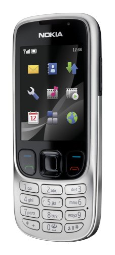 Nokia 6303 classic steel (Kamera mit 3,2 MP, MP3, Bluetooth) Handy ohne Vertrag, ohne Branding, kein Simlock