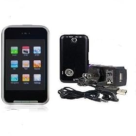 8 GB MP4/MP3 Player with FM Radio, Camera, Voice Recorder, USB Portable, and 2.8-inch Touchscreen