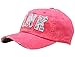 Raon B82 Sexy Women Girl Flower PINK Cute Lady Design Ball Cap Baseball Hat Truckers (HotPink)