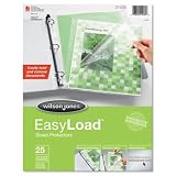 Wilson Jones 21439 - Easy Load Sheet Protector, 25/Pack-WLJ21439