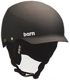 Bern Baker 09 Men's Snowboard Helmet - Matte Black w/ Knit