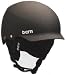Sporting Goods : Bern Baker 09 Men's Snowboard Helmet - Matte Black w/ Knit