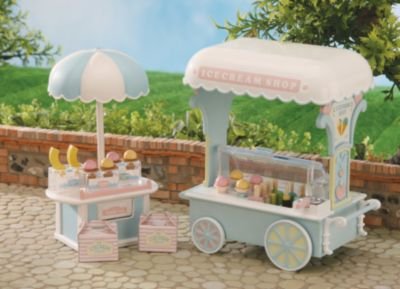 Childrens Toyshop  Toys : Sylvanian Families - Ice Cream Cart