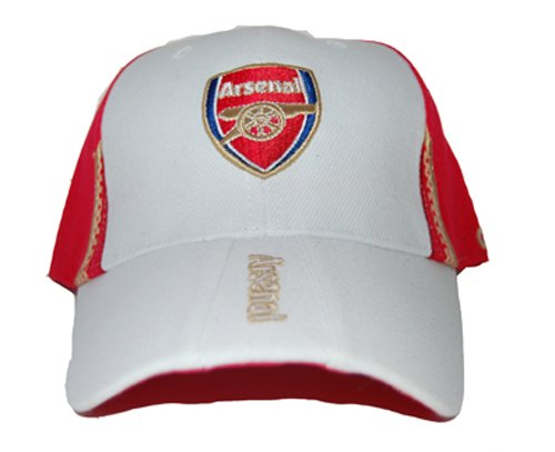 Arsenal Premier League Acrylic Soccer Hat - White/Red Back