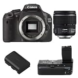 CANON EOS 550D Reflex Numerique + Objectif EF-S 15-85 mm f/3,5-5,6 IS GARANTI 4 ans + Grip BGE8 + Batterie LPE8